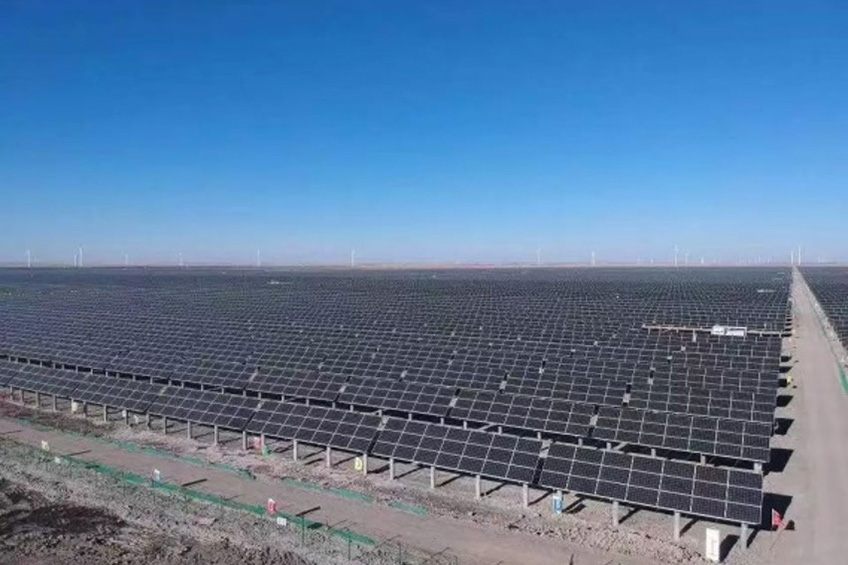 吉林白城100MW領跑者項目